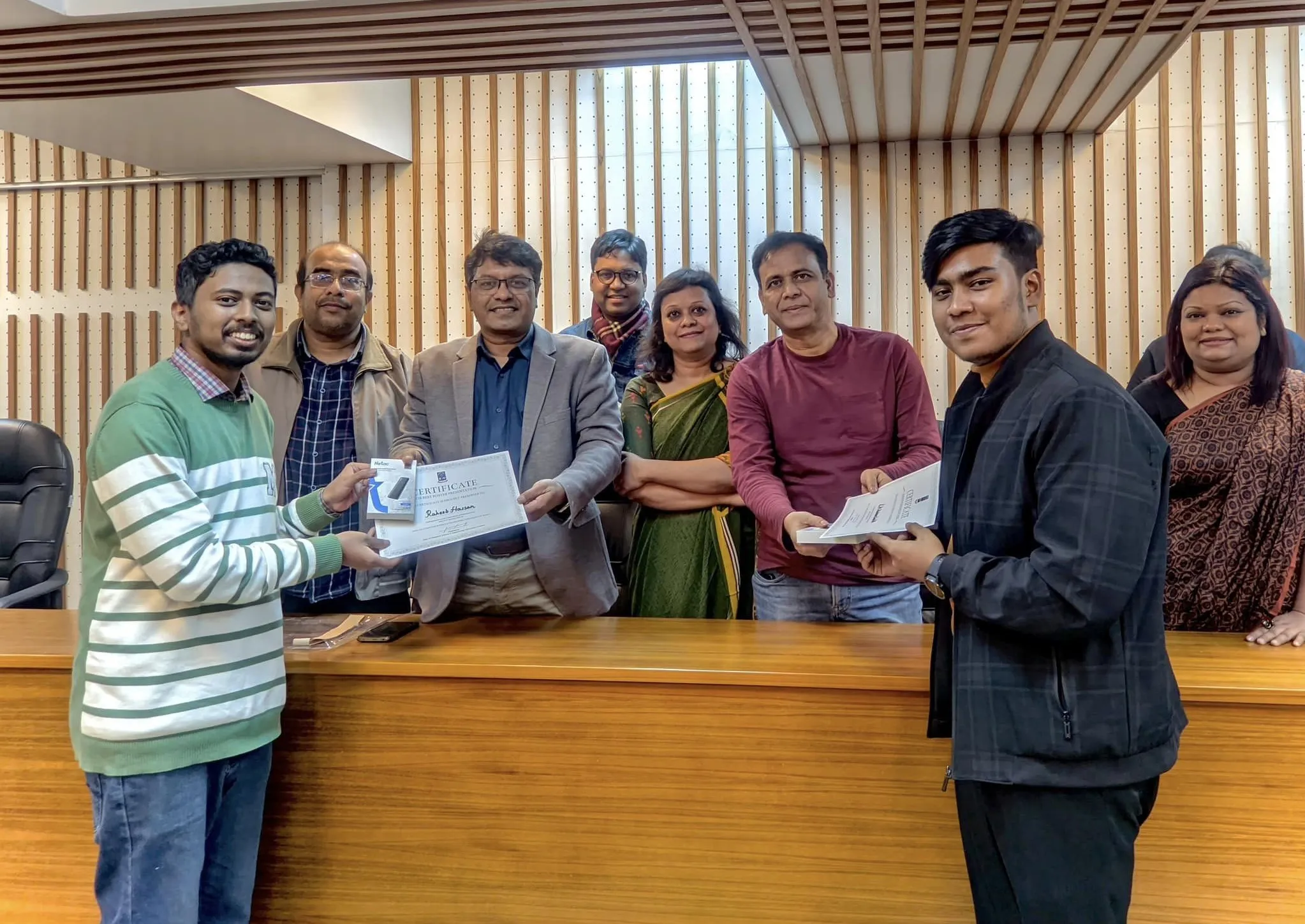 Best Undergraduate Final Project Award